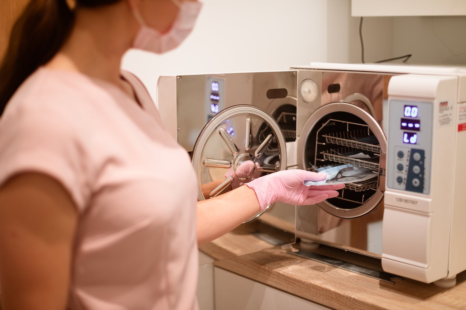 Loading sterilised instruments